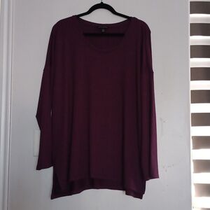 Banana Republic Rich Purple Long Sleeve Top. #327